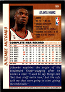 1998 Topps Dikembe Mutombo