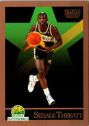 1990 SkyBox Sedale Threatt