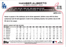 2022 Topps Update Hanser Alberto