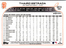 2022 Topps Chrome Update Thairo Estrada