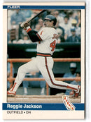 1984 Fleer Reggie Jackson