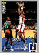 1994 Collector's Choice Silver Signatures Derrick Coleman