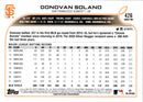 2022 Topps Donovan Solano