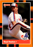1988 Donruss Baseball's Best Neal Heaton