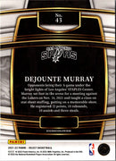 2021 Panini Select Blue Dejounte Murray