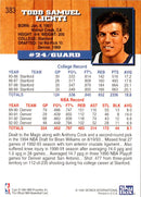 1993 Hoops Todd Lichti