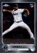 2022 Topps Chrome Update Edward Cabrera