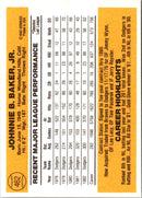 1983 Donruss Dusty Baker