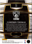 2021 Panini Select Blue Cameron Thomas