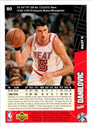 1996 Collector's Choice Sasha Danilovic