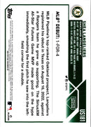 2023 Topps Update Orange and Black Foil Shea Langeliers