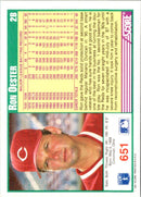 1991 Score Ron Oester