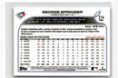 2022 Topps Chrome George Springer