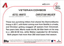 2022 Topps Update Desert Cool Off (Ketel Marte/Christian Walker)