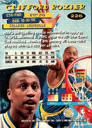 1996 Topps Clifford Rozier