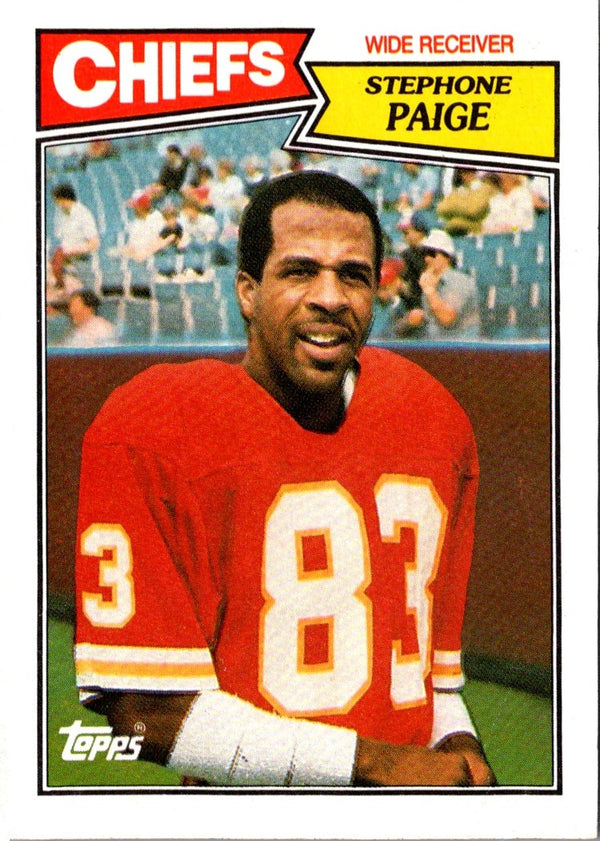 1987 Topps Stephone Paige #162
