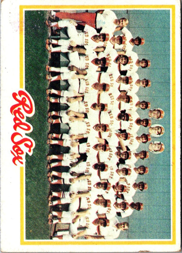 1978 Topps Boston Red Sox #424