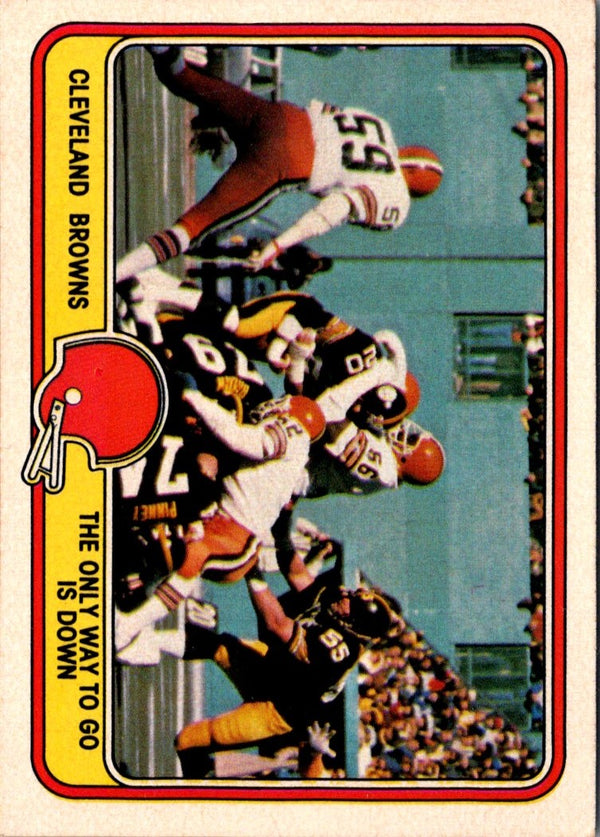 1981 Fleer Team Action Cleveland Browns Defense #12