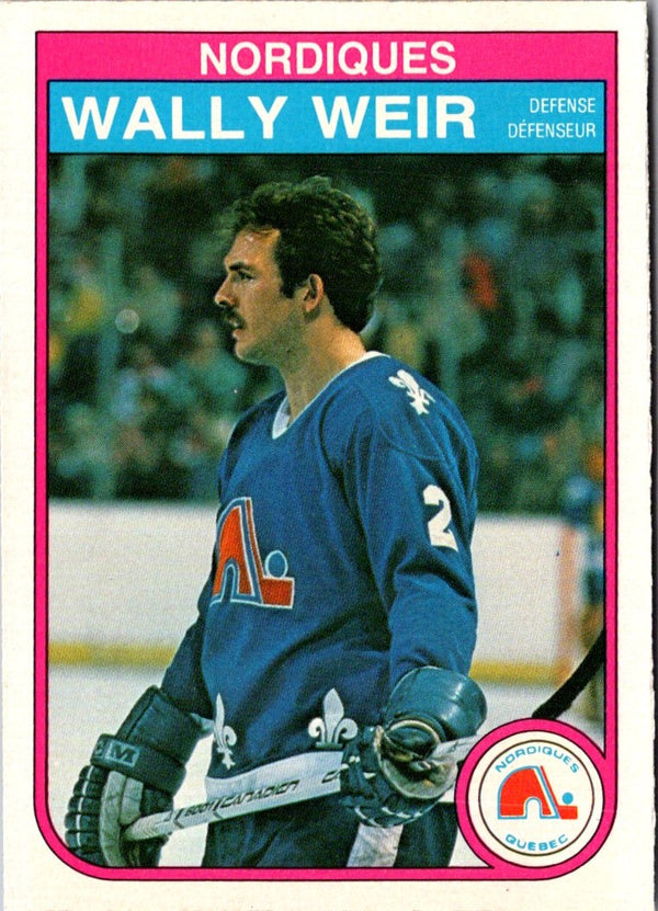 1982 O-Pee-Chee Wally Weir #297