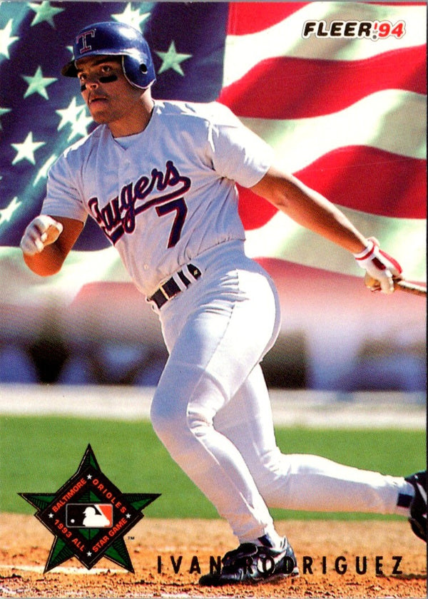 1994 Fleer All-Stars Ivan Rodriguez #22