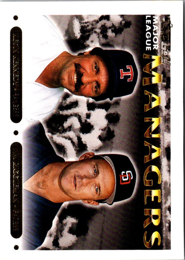 1993 Topps Gold Kevin Kennedy/Jim Riggleman #513