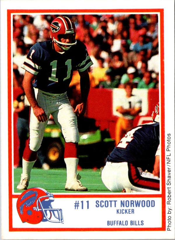 1989 Buffalo Bills Police Scott Norwood #4