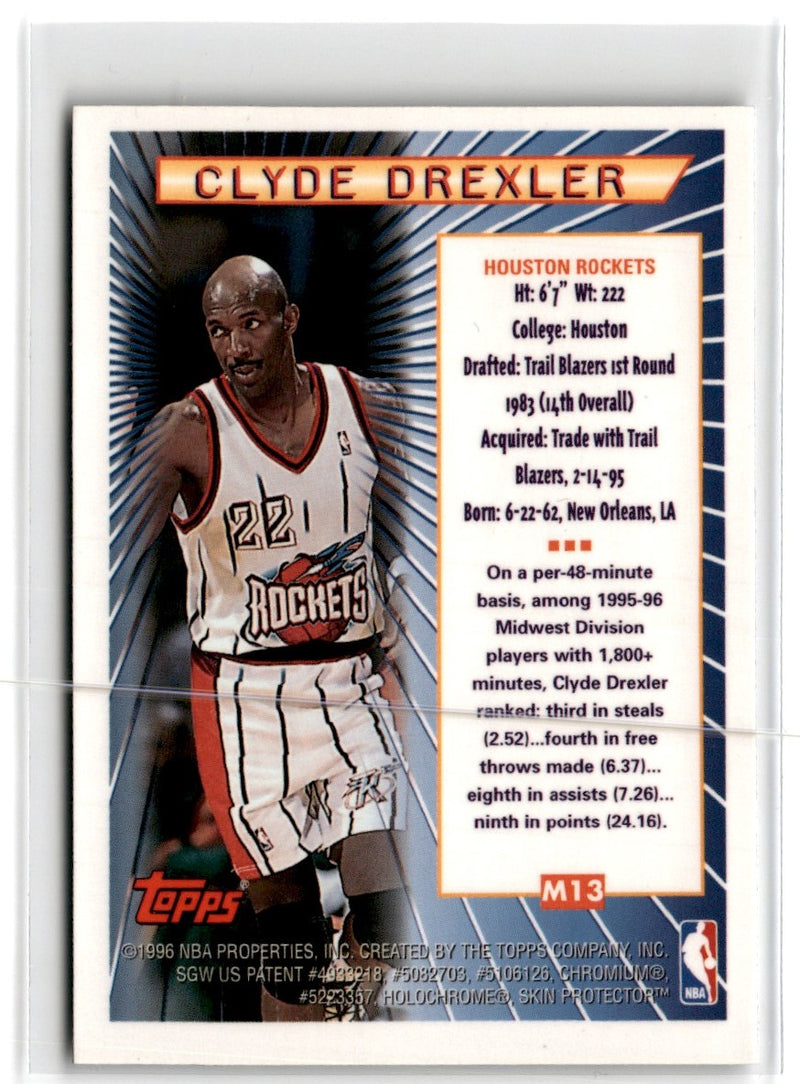 1997 Finest Clyde Drexler