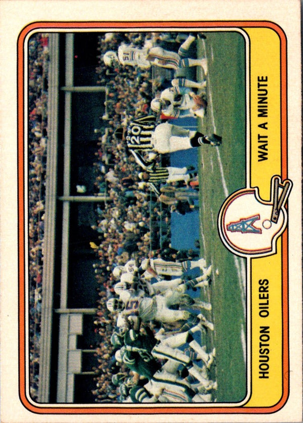 1981 Fleer Team Action Houston Oilers Offense #21