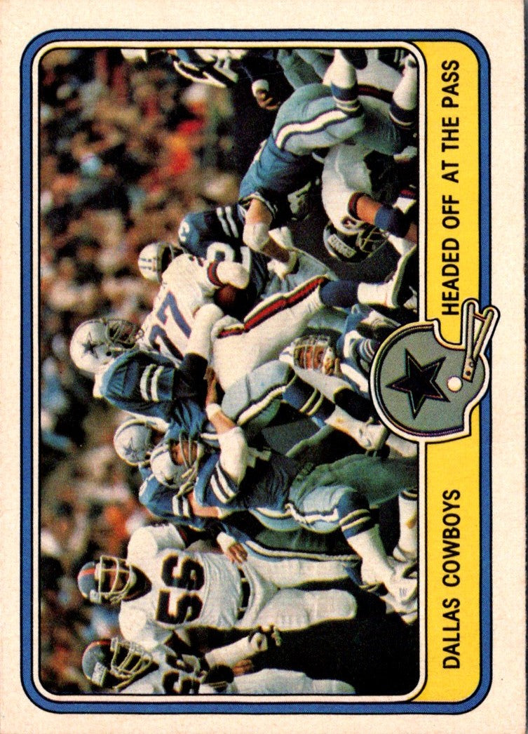 1981 Fleer Team Action Dallas Cowboys Defense