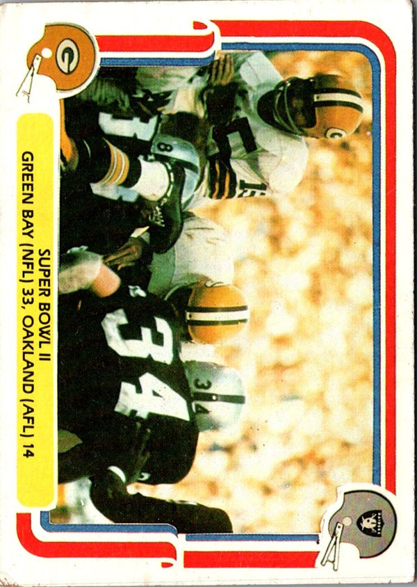 1980 Fleer Team Action Super Bowl #58