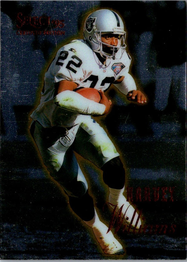 1995 Select Certified Harvey Williams #96