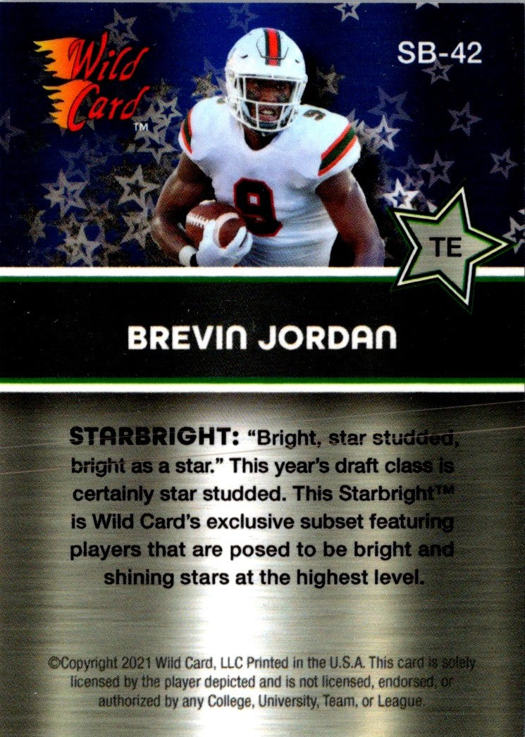 2021 Wild Card Brevin Jordan
