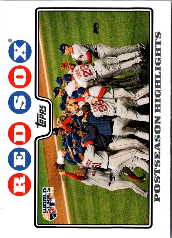 2008 Topps Boston Red Sox #234