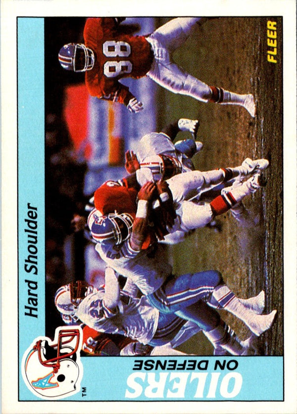 1988 Fleer Team Action Hard Shoulder (Defense) #20