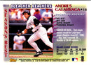 1997 Score Colorado Rockies Andres Galarraga