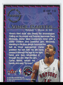 1999 Fleer Slam Show Vince Carter