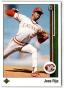 1989 Upper Deck Jose Rijo