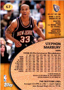 2000 Topps Stars Stephon Marbury