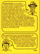 1991 Sports Educational Patrick Ewing