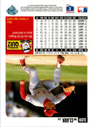 1996 Collector's Choice Will Clark