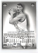1996 Flair Showcase Row 2 Gheorghe Muresan