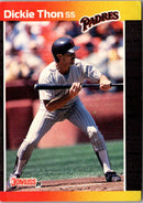 1989 Donruss Dickie Thon