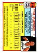 1992 Topps Tom Hammonds