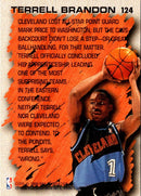 1996 Fleer European Terrell Brandon