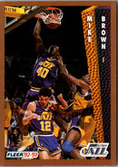1992 Fleer Mike Brown