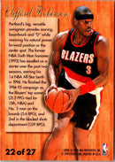 1995 Fleer Flair Hardwood Leader Clifford Robinson