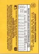 1987 Donruss Joe Johnson