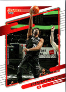 2021 Donruss Holo Red and Gold Laser Spencer Dinwiddie