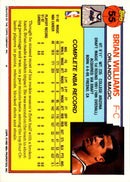 1992 Topps Brian Williams