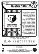 2022 Hoops Blue Brandon Clarke